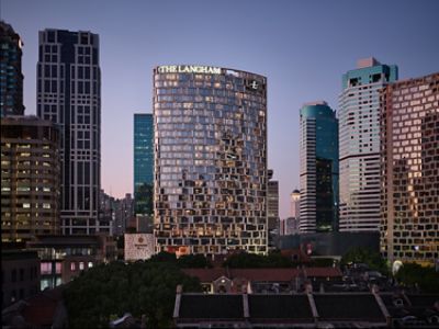 The Langham Shanghai Xitiandi luxury hotel exterior